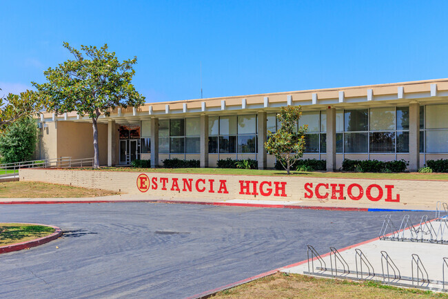Estancia High School part of Newport  Mesa Unified School District.