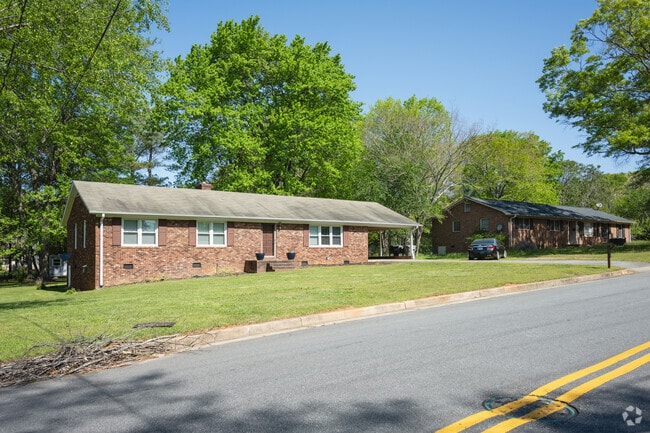 Ranch style homes are the most common types of houses in the area.