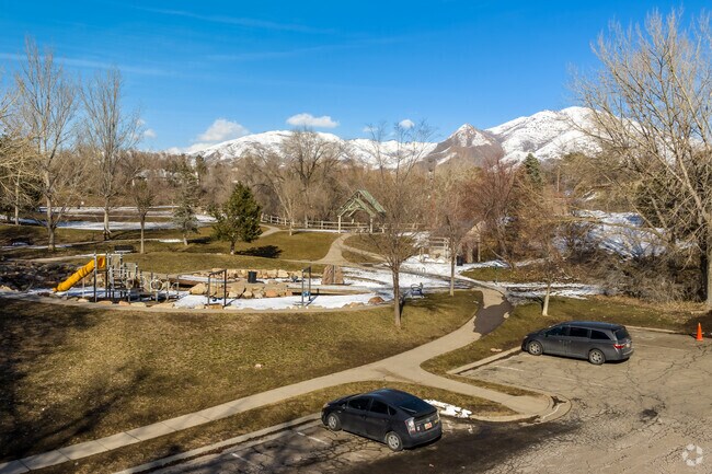 Wasatch Hollow Preserve playground and park.