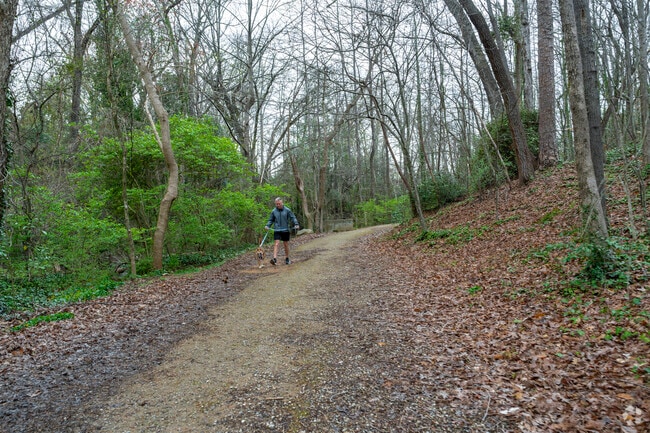 Briar Creek Greenway is a beautiful and serene trail for Cherry residents nearby.