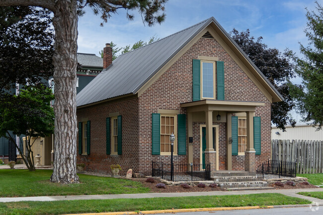 This is one of the historic homes located in the Downtown Kokomo neighborhood.