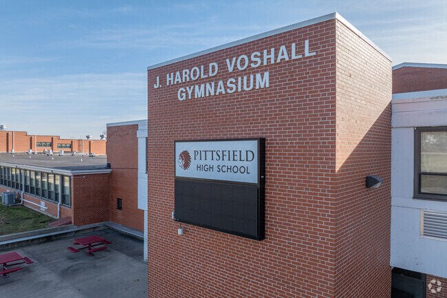 Pittsfield High School is the home of the Saukees.