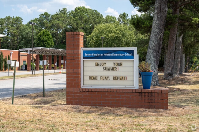 Bettye Henderson Holston Elementary was formally known as Alps Road Elementary.