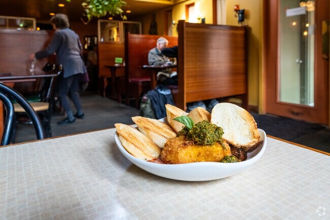 Agate Alley Bistro is a local favorite for delicious eats in the Fairmount neighborhood.