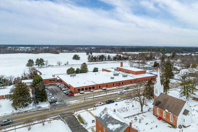 Galena Elementary School is in a great location within walking distance of most homes in Galena.