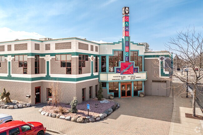 Cambridge residents can enjoy a movie at the family-owned GTI Cambridge Cinema 5 Theatre.