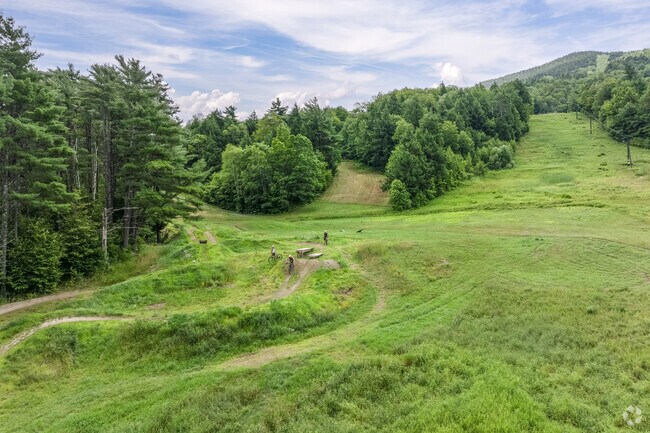 West Windsor bikers get air at Ascutney Trails Andrew Goulet Skills Park.