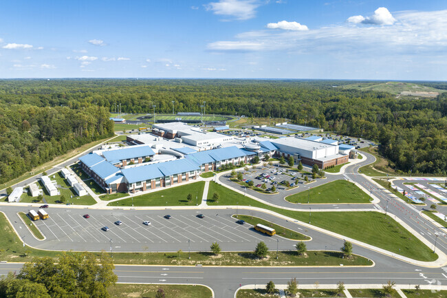 Charles J. Colgan Sr. High has a beautiful campus for students living in Manassas.