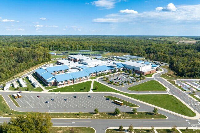 Charles J. Colgan Sr. High has a beautiful campus for students living in South Manassas.
