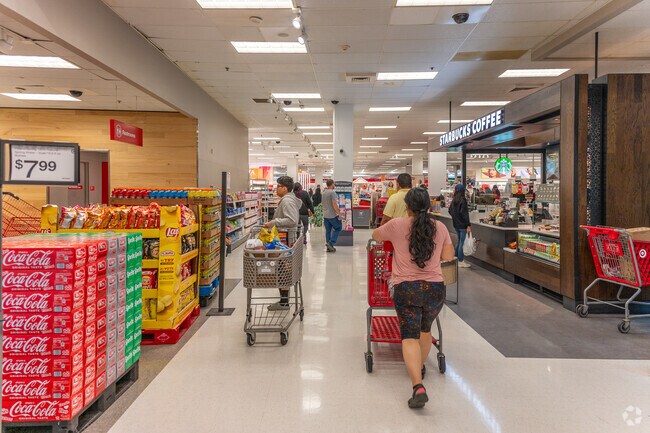 A Target is located within the City Center Mall in Downtown White Plains near Highlands.
