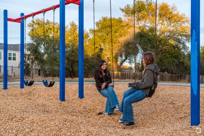 Patriots Park is a great outdoor recreation area with a playground and basketball court.