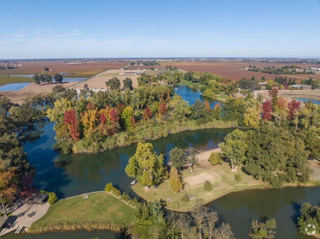 North Lodi is lucky to have several small lakes on its northern border.
