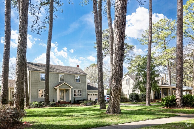 Colonial influences make up a majority of home style in Belvedere.