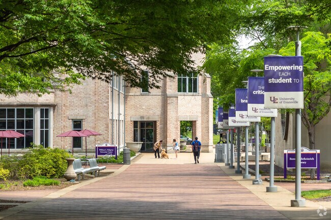 The University of Evansville offers students over 75 undergraduate programs.