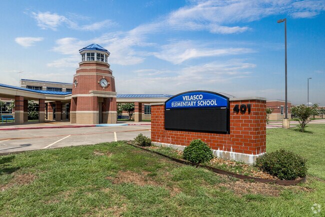 Velasco Elementary has a student body of 290 students.