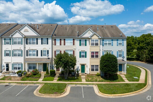 Large townhomes make Sudley a great place to start a family.