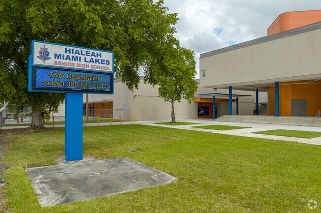 Hialeah-Miami Lakes Senior High School offers a great curriculum to its students.