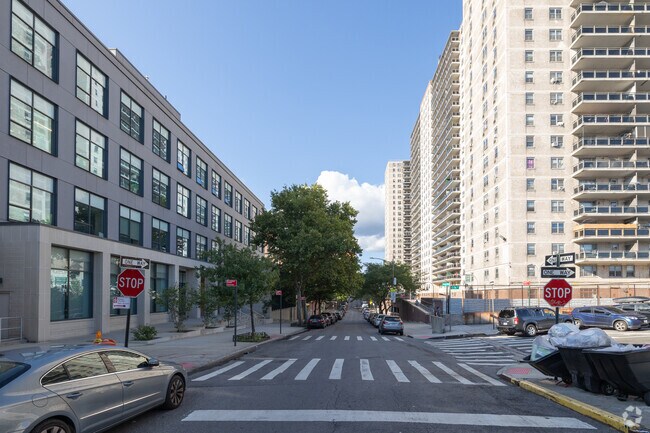 South Bronx Classical Charter IV in Concourse Village is in a residential area.