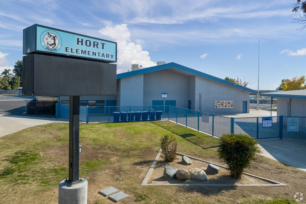 Hort Elementary is located in East Bakersfield and feeds into Walter W Stiern Middle School.
