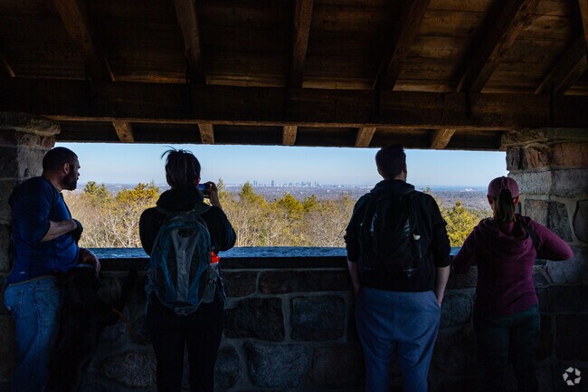Brush Hill residents can enjoy the amazing views from Blue Hills Reservation.