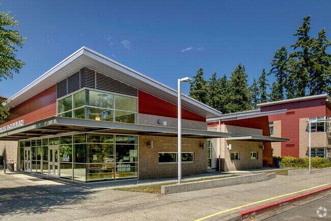 Newport Heights Elementary School is a public school in the Newport neighborhood of Bellevue.