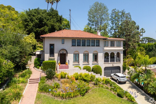 Mediterranean homes are popular in Chevy Chase.