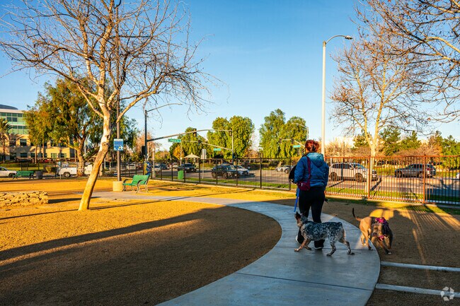 Riverwalk Dog Park in La Sierra is a favorite for locals and their furry pals.