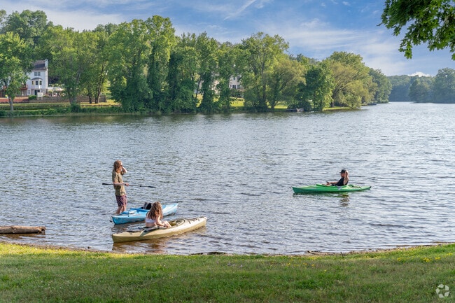 Beaverdam Lake provides exclusive beach access and boating opportunities for residents living by the water, enhancing their lifestyle and leisure experiences.