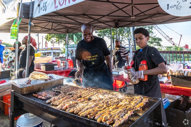 Carteret’s Independence Day Festival serves kababs and festive treats for all.
