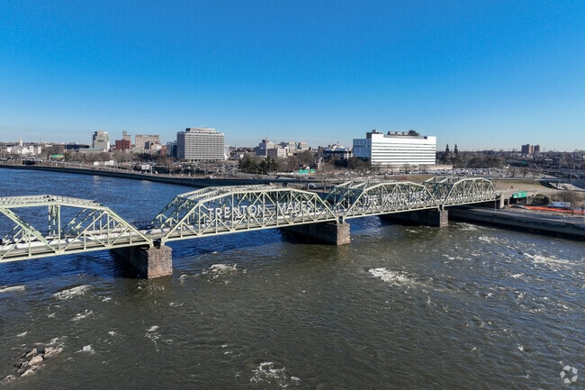 The Trenton Bridge provides Downtown Trenton residents access to Pennsylvania.