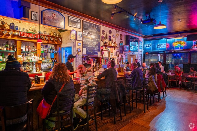 Lone Mountain residents can unwind at The Pig and Whistle after a long week.