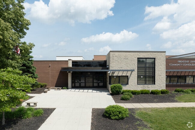 Friendship Junior High School serves students grades 6-8.