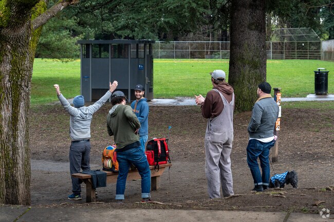 Enjoy some disk golf in one of  St. Johns neighborhood park.