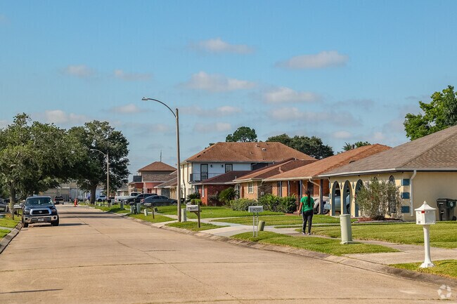 Residents in Read Boulevard West can stroll down the sidewalks safely.
