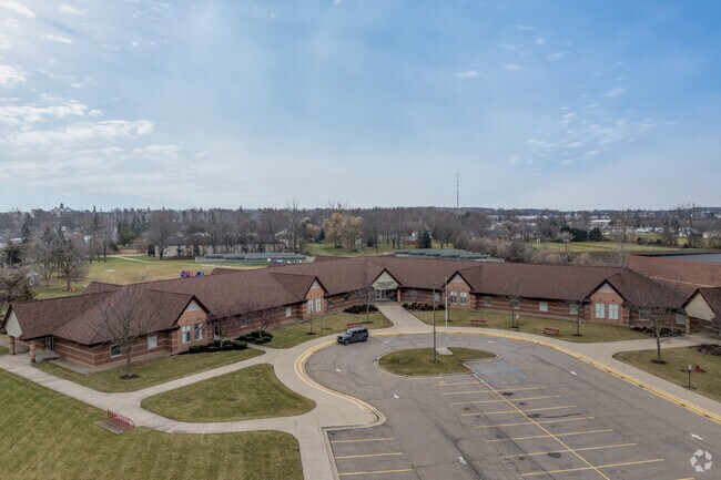 Gateway Elementary School, front view.