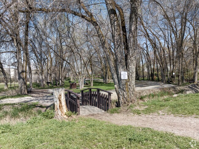 Residents in Scratch Gravel can enjoy walking paths, green space and trees at Anderson Park.