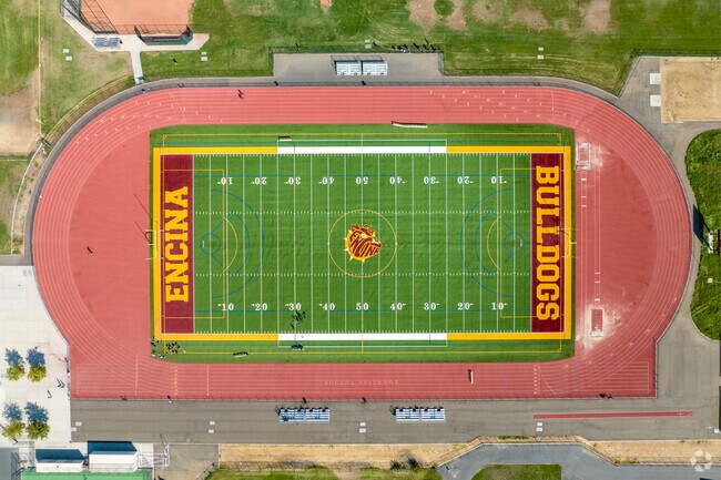 Encina Preparatory High is home to a brand new football and track stadium.