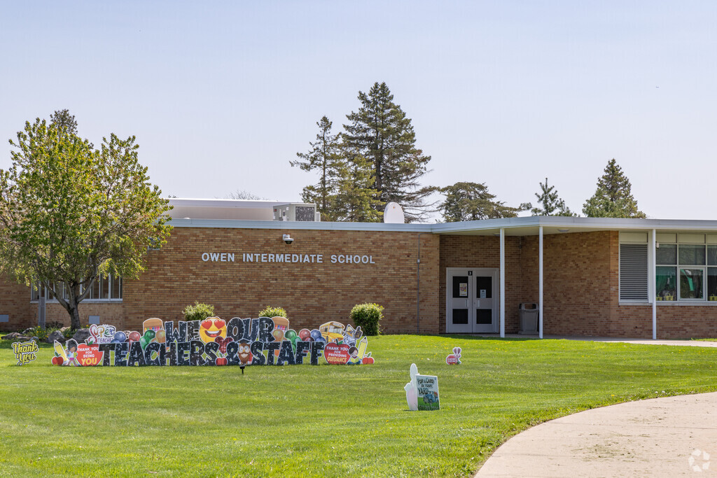 The Owen Intermediate School located in Belleville, MI loves their staff and students.