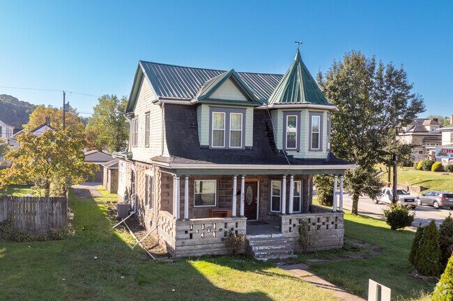 Victorian house features ornate trim near downtown Follansbee.