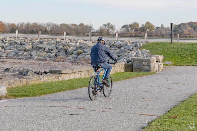 For young and old alike, cycling at the Colt State Park is treasured sport in Bristol Highlands.