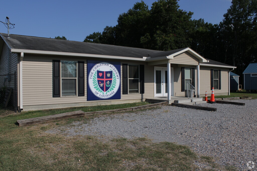Main entrance to Christian Academy of Louisana in West Baton Rouge Parish, Addis LA