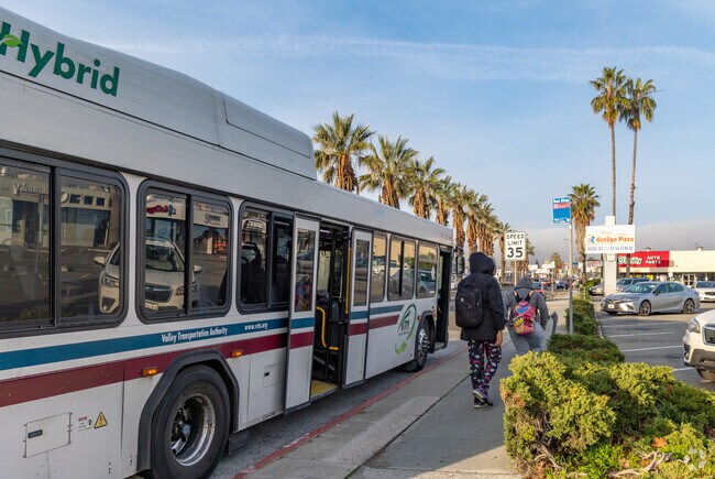 Bus Stop 23 on San Carlos Street in Burbank.