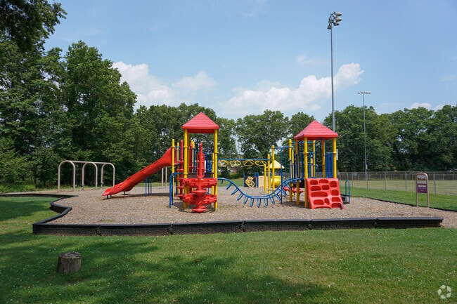 Boynton Park features a playground that children can use.