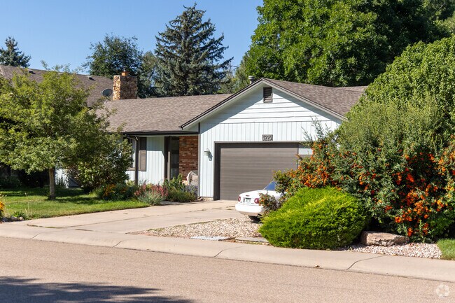 Ranch style home are fairly popular in the Nelson Farm neighborhood.