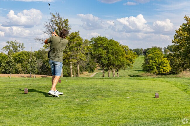Auburn Country Club is open for all to practice their golf swing.