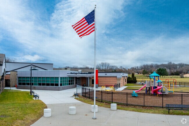 Children are offered a great education at Heritage Elementary School.