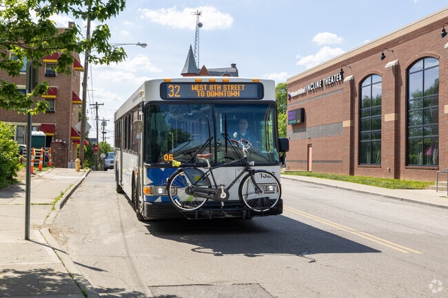 The bus line runs right through East Price Hill for an easy commute.