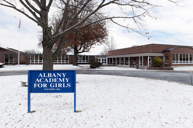 The main pull in area at Albany Academy for Girls.