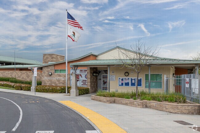 Friendly Entrance to the Administration Office at John F. Kennedy Elementary School.