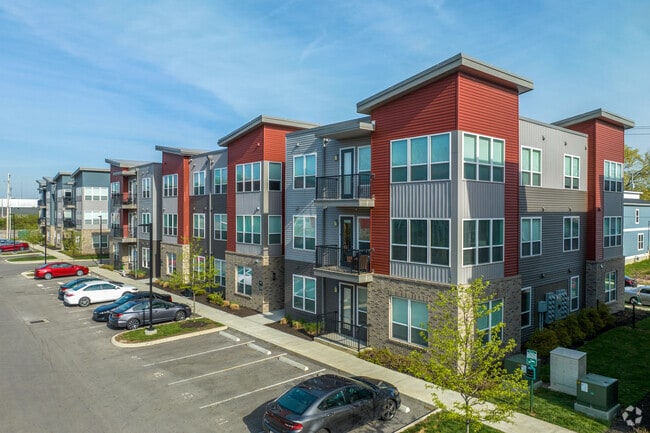The Rise Apartments offer rental options within Milo-Grogan.